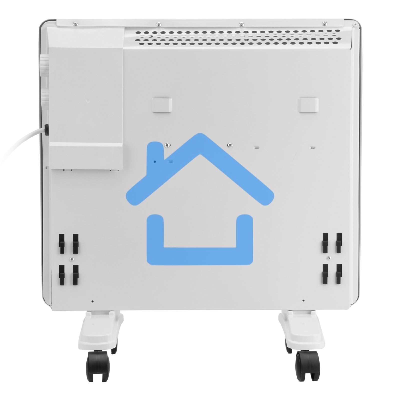 Конвектор электрический MTX CH-1000, белый, 1000 Вт, 10 м2, термостат