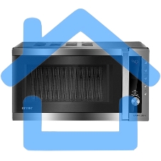 Микроволновая печь Centek CT-1582 нержавеющая сталь, 20 л, 700 Вт, переключатели - поворотный механизм/кнопки