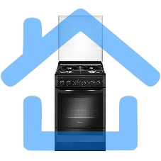 Плита газовая Gefest ПГ 5300-02 0046 черный, конфорок 4 шт, духовка 52 л, 50 см x 85 см x 58.5 см