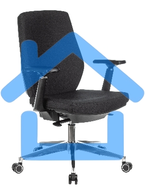 Кресло компьютерное Бюрократ CH-545/LUX черный 38-418 крестовина алюминий