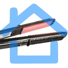 Щипцы Supra HSS-1231G макс.темп.:200С покрытие:керамическое черный/розовый