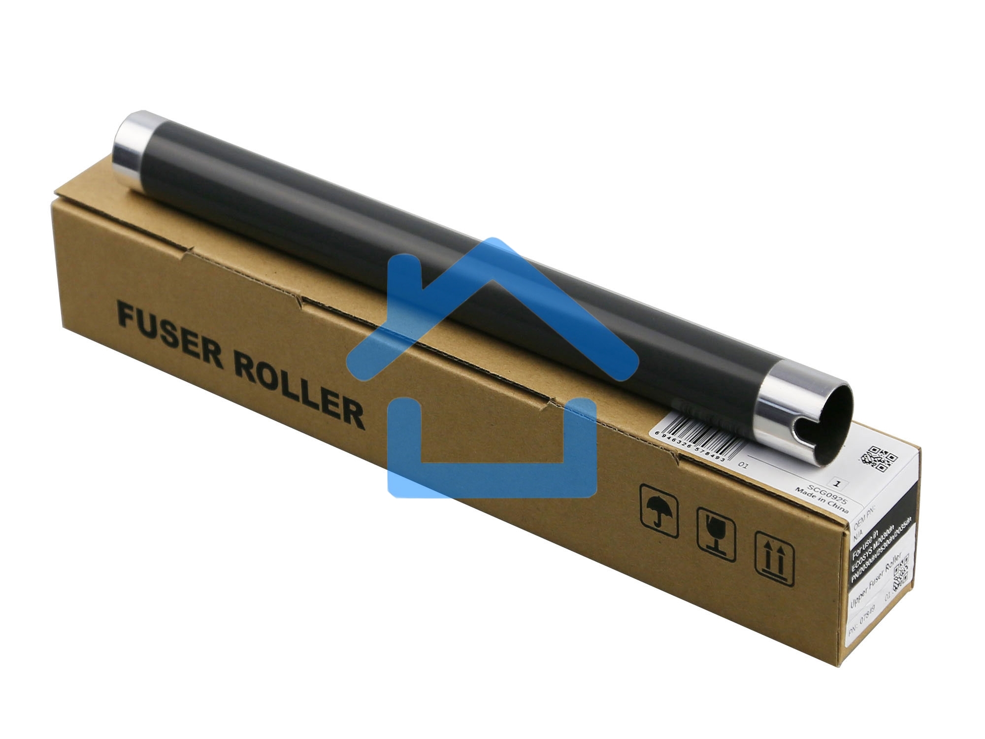 Тефлоновый вал Cet CET7849 для Kyocera Ecosys M2030dn/M2530dn/M2035dn/M2535dn/P2035d/P2135d/P2135dn