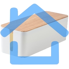 Органайзер Cactus CS-BOX-WH белый/бамбук