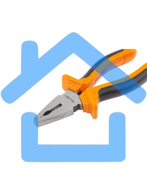 Плоскогубцы, Comfort, 180 мм, комбинированные шлифованные, двухкомпонентные рукоятки Sparta