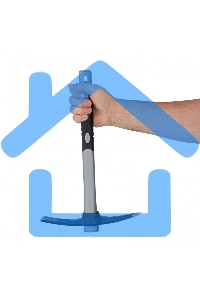 Кирка Matrix mini 400 г фибергласовая обрезиненная рукоятка 385мм