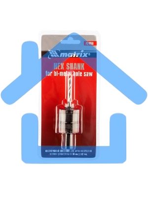 Хвостовик Matrix 6-гранный для коронок BIMETAL свыше 30 мм