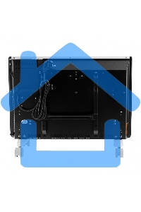 Конвектор гибридный Denzel HybridX-1500 белый, 1500 Вт, 25 м2, термостат, дисплей