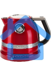 Чайник электрический KitchenAid 5KEK1522 1.5л. 2400Вт серебристый матовый/карамельное яблоко (корпус: алюминий)