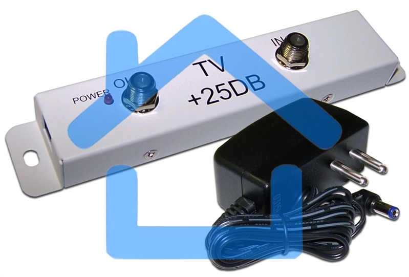 Усилитель LANMASTER TV-сигнала, 25 dB