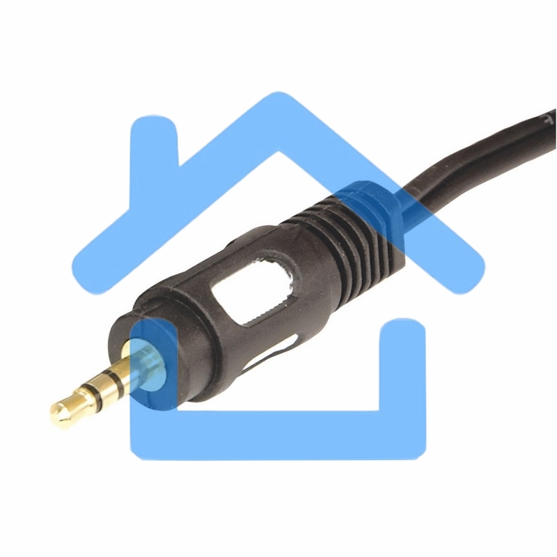 Шнур Стерео 3,5 мм - 2 RCA, длина 1,5 метра (GOLD) Rexant