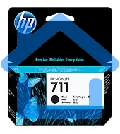 Картридж струйный HP №711 CZ129A черный для HP DJ T120/T520 (38мл)
