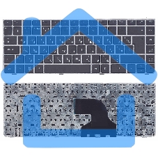 Клавиатура для ноутбука HP ProBook 4330S 4331S черная c серой рамкой