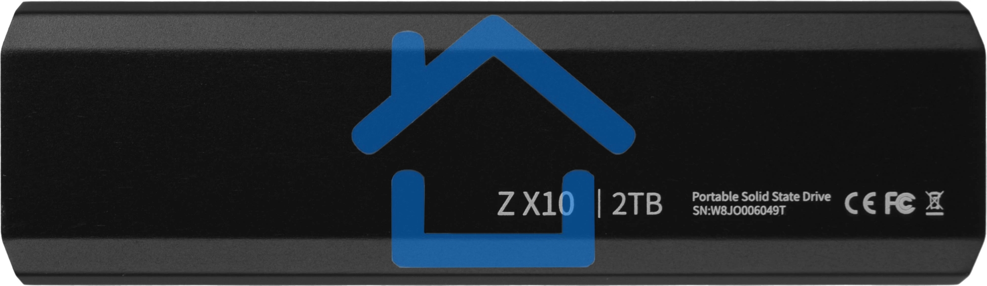 Внешний накопитель SSD Netac USB-C 2Tb NT01ZX10-002T-32BK ZX10 2.5