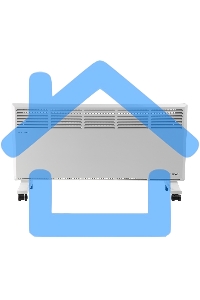 Конвектор Ресанта ОК-2500 белый, 2500 Вт, 30 м2, термостат