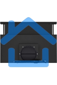 Вытяжка встраиваемая Maunfeld VS Fast 60 черный, 60 см, 850 куб. м/ч, 47 дБ