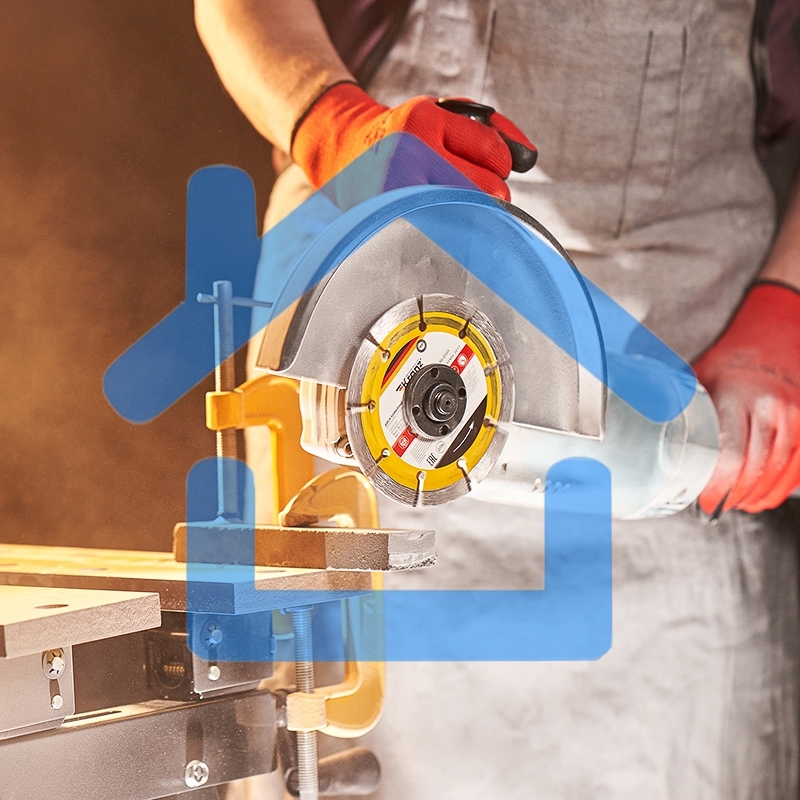 Диск алмазный отрезной сегментный 125x22.2 мм Kranz 