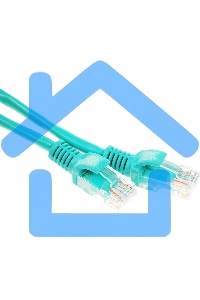 Патч-корд UTP Cablexpert кат.5e 0.25м, литой, многожильный, зеленый