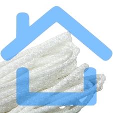 Шнур бельевой полипропиленовый с сердечником, 5 мм, L 15 м, белый, HomePalisad