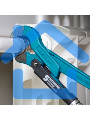 Ключ трубный GROSS рычажный, №0, 0,5