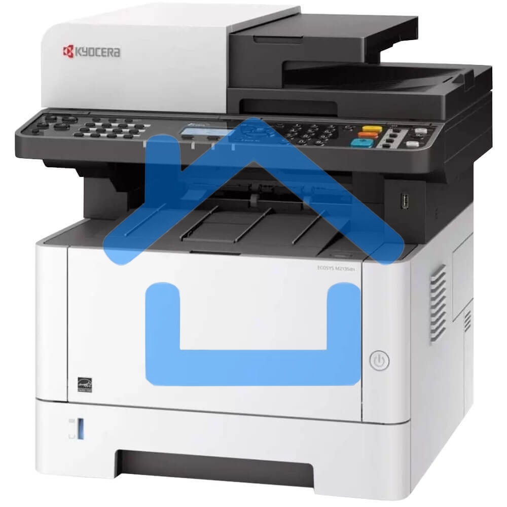 МФУ лазерное Kyocera Ecosys M2135dn (1102S03NL0), A4, ч/б, печ. до 35 стр/мин., скан. до 40 стр/мин (ч/б) 16 стр/мин. (цвет), 1200 x 1200 dpi (печать) 600x600dpi (скан.), USB, RJ-45