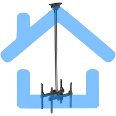 Кронштейн для телевизора Arm Media LCD-1750 черный 26