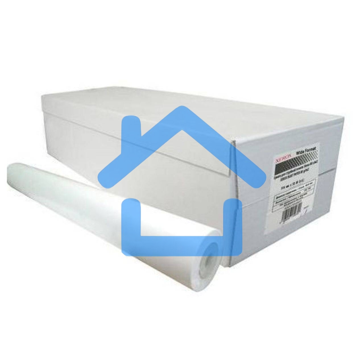 Бумага XEROX Inkjet Monochrome Paper 80г, 0.610x100м в инд.упаковке кратно 1рул.