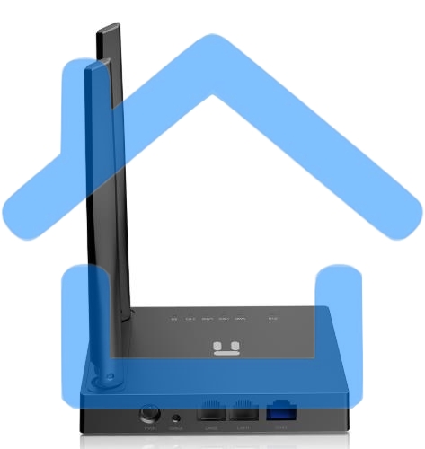 Маршрутизатор Wi-Fi 1200MBPS 10/100M DUAL BAN4D N NETIS