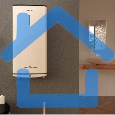 Водонагреватель Ariston Velis Tech PW ABSE 100 2.5кВт 100л электрический настенный/белый