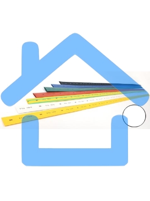 Трубка термоусаживаемая ТТУ 18/9 белая (1м)