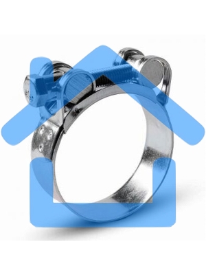 Хомут силовой Rexant 26-28-0,8мм, (10 шт/уп)