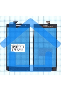 Сенсорное стекло (тачскрин) для OPPO Find 7 / Find 7a, черное