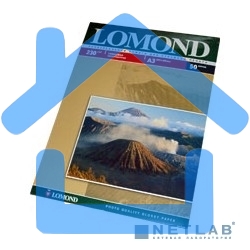 Фотобумага Lomond 0102025 A3/230г/м2/50л./белый глянцевое для струйной печати