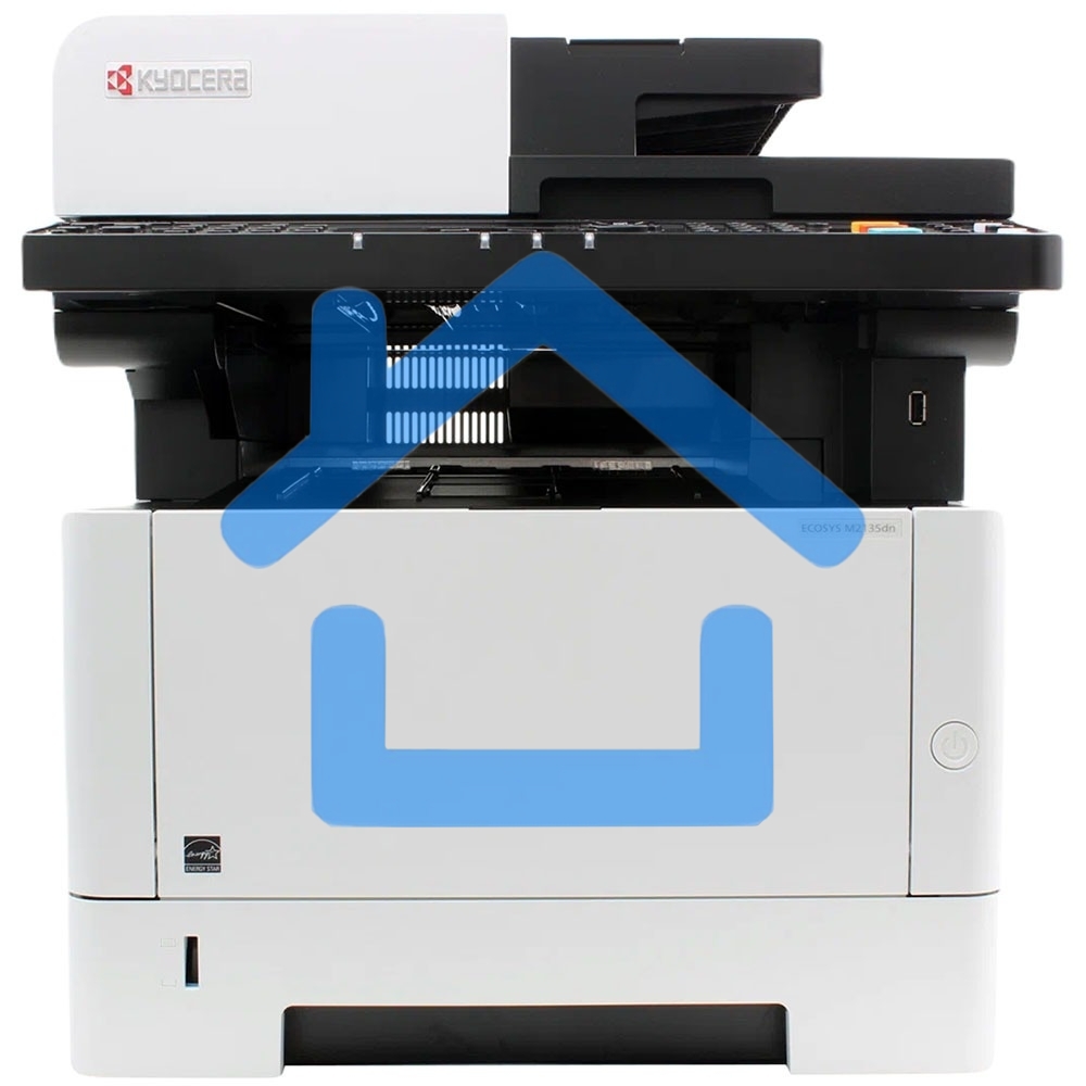 МФУ лазерное Kyocera Ecosys M2135dn (1102S03NL0), A4, ч/б, печ. до 35 стр/мин., скан. до 40 стр/мин (ч/б) 16 стр/мин. (цвет), 1200 x 1200 dpi (печать) 600x600dpi (скан.), USB, RJ-45