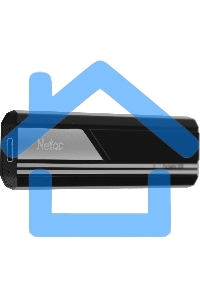 Внешний SSD Netac ZX10, 2TB, USB 3.2 Gen 2 Type-C, R/W 1050/1050, черный