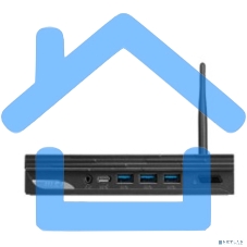 Мини ПК MSI Pro DP10 12M-256RU, черный, i5 1235U/ 8Gb/SSD 512Gb/ Iris Xe/ Win 11 Pro (9S6-B0A621-256)