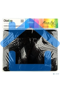Коврик для мыши Dialog PM-H17, черный, размер 285x215x3 мм
