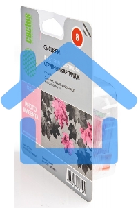Картридж струйный Cactus CS-CLI8PM пурпурный (12 мл) для Canon Pixma iP6600/iP6600d/iP6700/iP6700d/MP960/MP970/PRO 9000