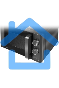 Микроволновая печь Centek CT-1583 серый, 20 л, 700 Вт, переключатели - поворотный механизм