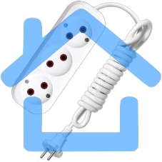 Удлинитель UNIVersal У6-639 М ПВС 2x0,75 3гн. 10м 639М-10