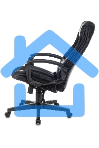 Кресло игровое Бюрократ Zombie 9 черный/серый, искусст.кожа/ткань, крестовина пластик