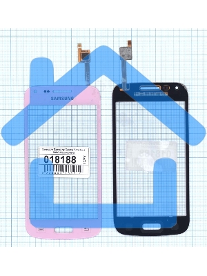 Сенсорное стекло (тачскрин) для Samsung Galaxy Core Plus SM-G350 розовое