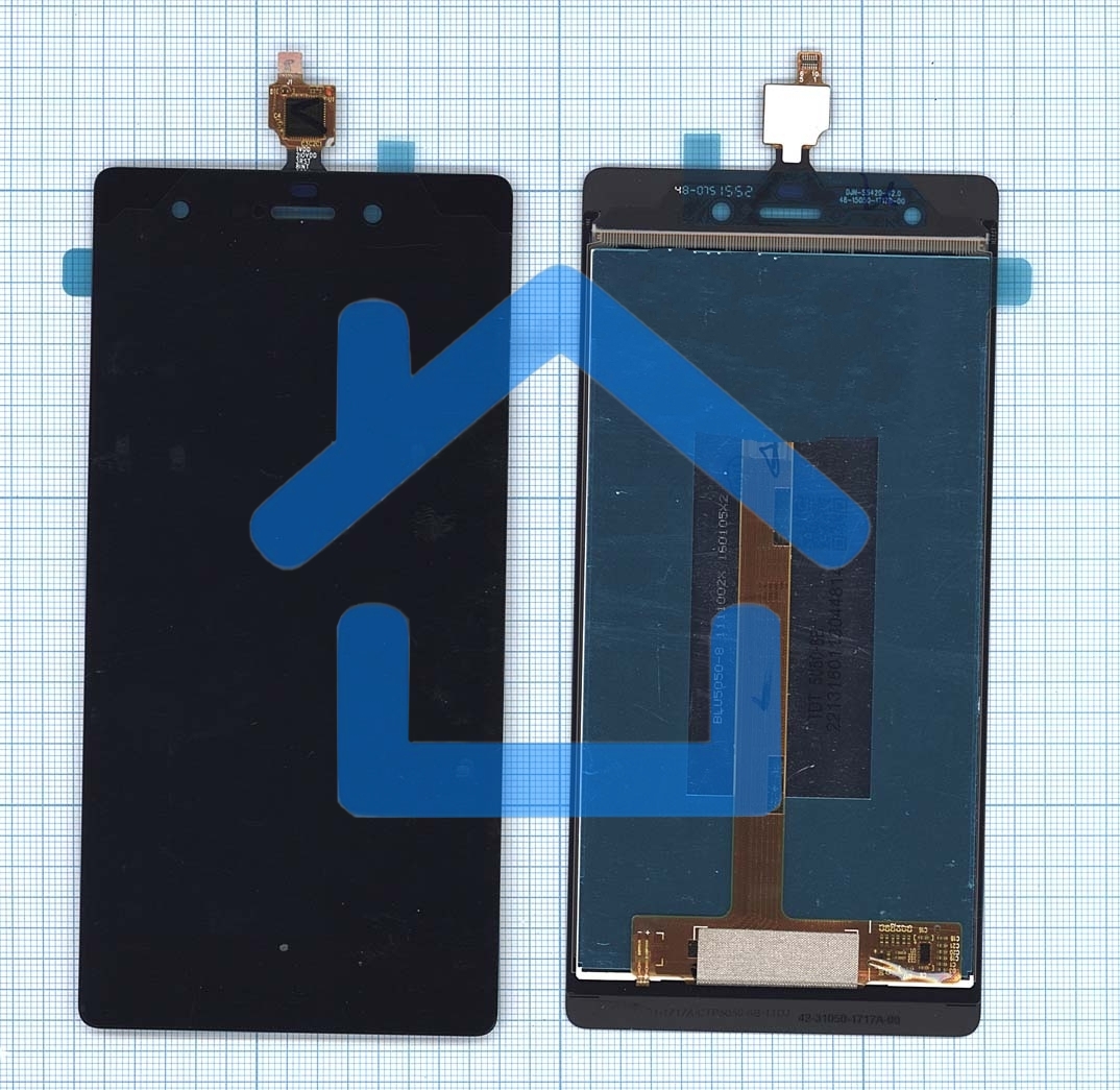 Дисплей для Micromax Canvas Nitro 3 E352 черный