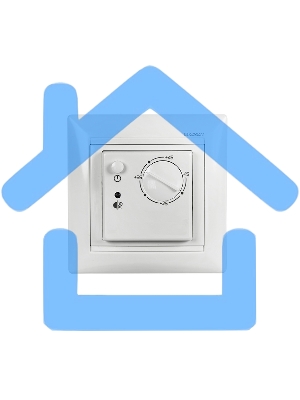 Терморегулятор механический RX-308B бежевый Rexant (совместим с Legrand серии Valena)