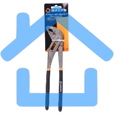 Клещи переставные,250 мм.,обливные рукоятки