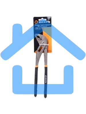 Клещи переставные,250 мм.,обливные рукоятки