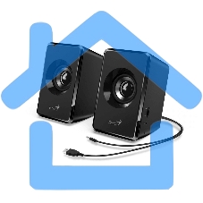 Колонки Genius SP-U125 черный USB