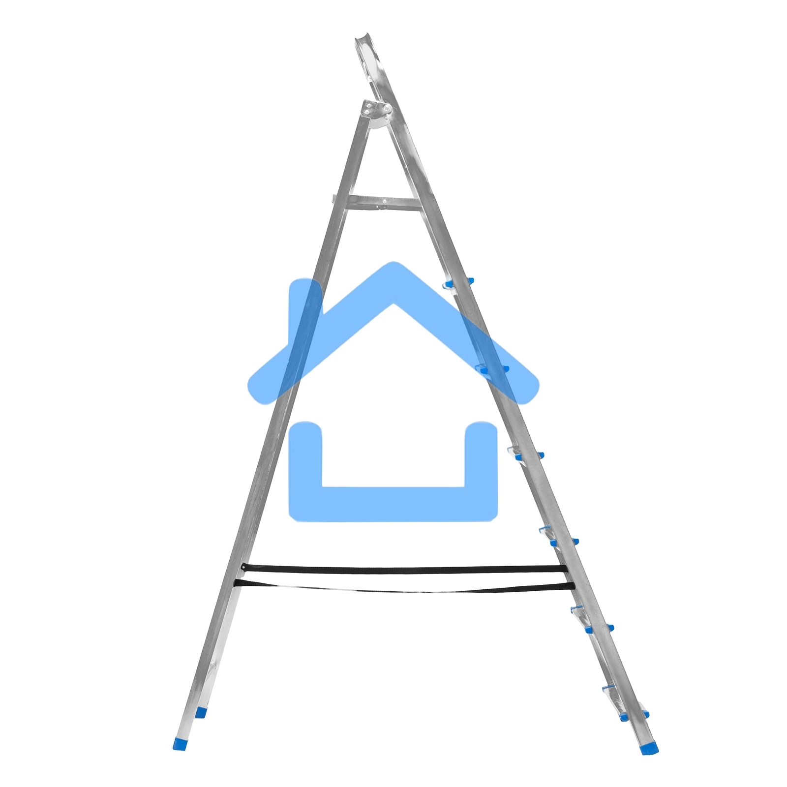 Стремянка Сибртех 7 ступеней, стальная, оцинкованная