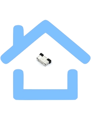 Разъем FPC Half Coverage Bottom Contact 0.5K-BX-6PWB 6 pin высота 2мм шаг 0,5мм