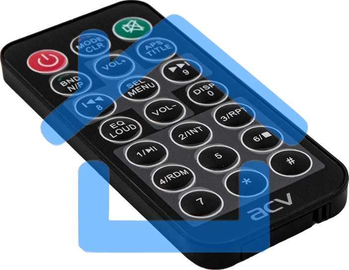 Автомагнитола ACV AVS-601UBM 1DIN 4x50Вт AUX 3 (43340)