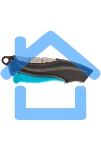 Нож,ремонтно-монтажный МИНИ.трехкомп. рук-ка,авто выброс/возврат лезвия,100мм, 2 з.л Gross